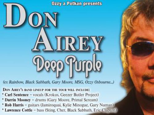 DON AIREY (GB - Deep Purple) - „All Out Tour 2012“ - info