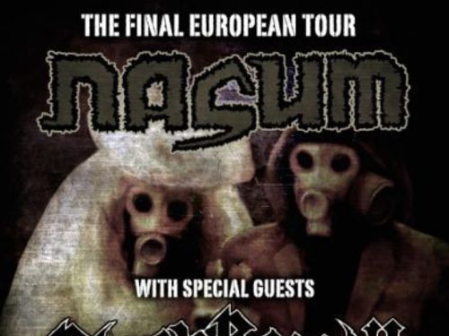 NASUM (swe), BLACK BREATH (usa), MASTIC SCUM (aut) - info