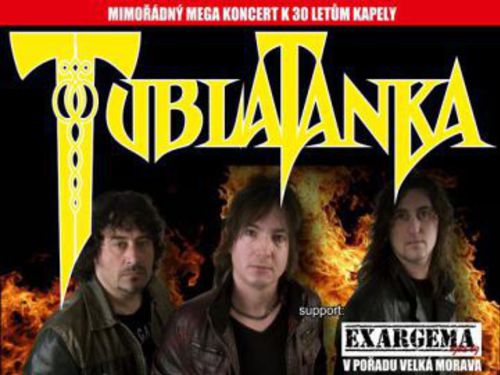 Slovenská rocková legenda TUBLATANKA oslaví své 30. narozeniny megakoncertem ve ZLÍNĚ! - info