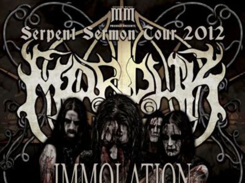Serpent Sermon Tour 2012 - MARDUK (swe), IMMOLATION (usa) - info