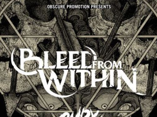 BLEED FROM WITHIN (sco), BURY TOMORROW (uk), CROSSFAITH (jap) - info