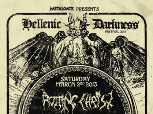 Hellenic Darkness Festival 2013 – řecký večer s ROTTING CHRIST a dalšími řeckými hrdiny! - info