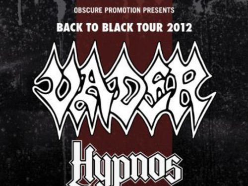 VADER a HYPNOS - Back To The Black Tour 2012 - info