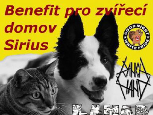 Benefit pro zvířecí domov SIRIUS - info