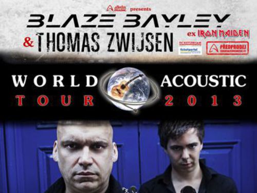 POZOR SOUTĚŽ o volné vstupenky!!! ACOUSTIC WORLD TOUR 2013: Blaze Bayley, Thomas Zwijsen a SEVEN - info