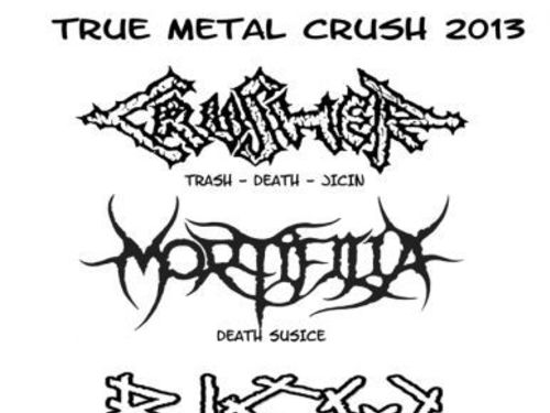 TRUE METAL CRUSH 2013 - Premiéra alba MORTIFILIA - Fate v Tradičním kloubu - info