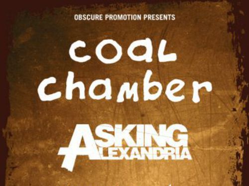COAL CHAMBER (usa), ASKING ALEXANDRIA (uk), VEIL OF MAYA (usa), SCARRED BY BEAUTY (den) - info
