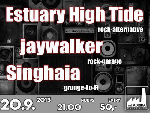ESTUARY HIGH TIDE, JAYWALKER, SINGHAIA - info