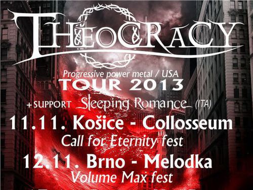 Power metalová formace THEOCRACY se vrací do Evropy, představí se na Slovensku i v České republice! - info