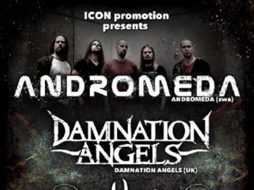 ANDROMEDA (SWE), AMNATION ANGELS (UK), UNTIL RAIN (GRE), DEEP STARE (CZ) - info