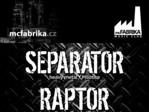 RAPTOR, SEPARATOR, RATE OF PANIC - info