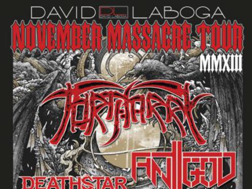 November Massacre Tour 2013 - TORTHARRY, ANTIGOD, MINORITY SOUNDS, DEATHSTAR - info