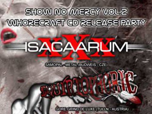 SHOW NO MERCY VOL.2 &#8211; WHORECRAFT CD RELEASE PARTY