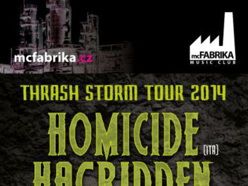 THERMIT, HOMICIDE HAGRIDDEN (Thrash Storm Tour 2014) - info