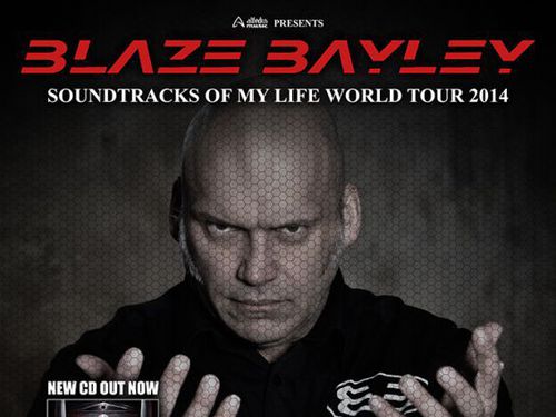 BLAZE BAYLEY v Čechách: SOUNDTRACKS OF MY LIFE WORLD TOUR 2014 - info