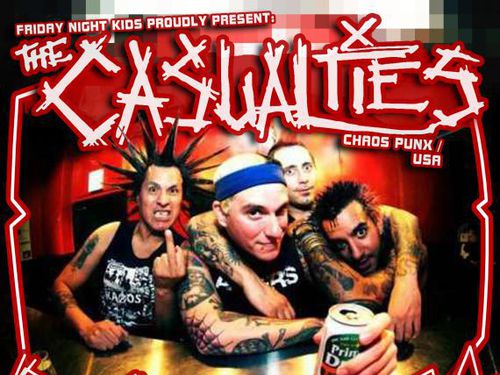 THE CASUALTIES V BRNĚ! &#8211; info