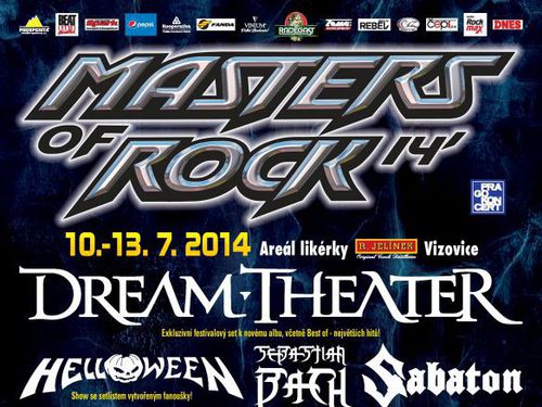 MASTERS OF ROCK - XII. ročník mezinárodního rockového festivalu v ČR - info!