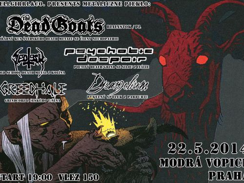 THE DEAD GOATS (PL), PSYCHOTIC DESPAIR, DYSANGELIUM, SECTESY, GREEDHALE - info
