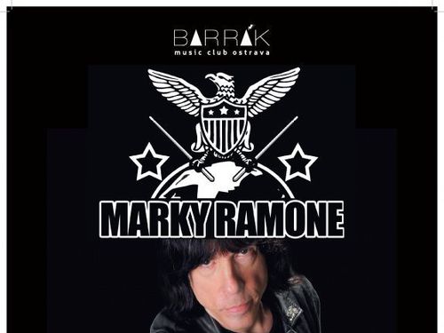 MARKY RAMONE z legendárních THE RAMONES vystoupí v Ostravě na jediném koncertě v ČR! - info