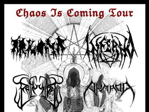 CHAOS IS COMING TOUR - info
