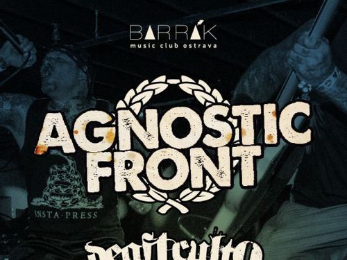 Kultovní AGNOSTIC FRONT přijíždějí poprvé do Ostravy! - info