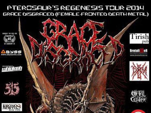 GRACE DISGRACED - Pterosaur\'s Regenesis Tour - info