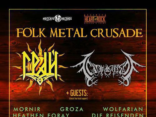 FOLK METAL CRUSADE bude křižovat Čechy a Slovensko - info
