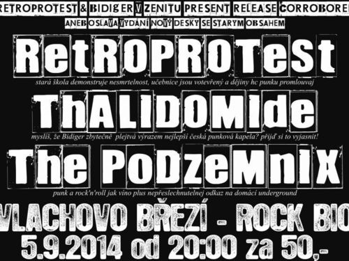 RETROPROTEST, THALIDOMIDE, THE PODZEMNIX
