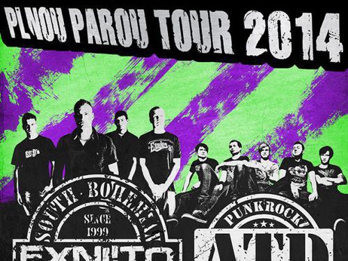 Plnou Parou Tour kapel ATD a EXNI!TO – info
