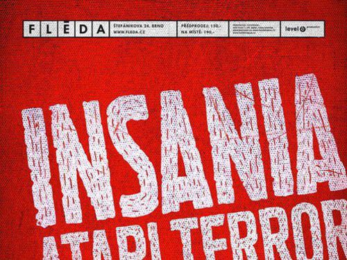 INSANIA a ATARI TERROR v brněnské Flédě – info
