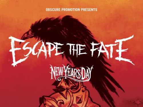 ESCAPE THE FATE (us), NEW YEARS DAY (us), ABYSS, WATCHING ME (cze) - info