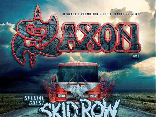 SAXON (Uk), SKID ROW (Usa), HALCYON WAY (Usa) - info