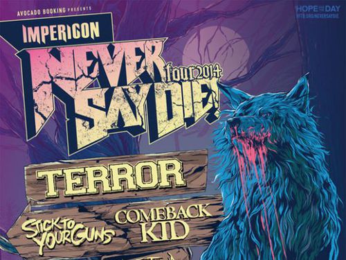 IMPERICON NEVER SAY DIE TOUR - info