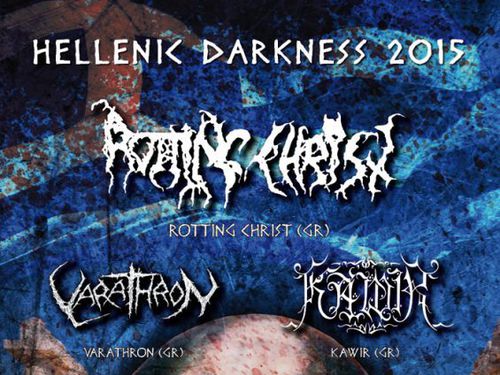 Hellenic Darkness Festival 2015 – ROTTING CHRIST a další bojovníci z Řecka opět v Praze! - info