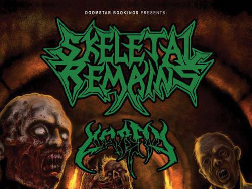 SKELETAL REMAINS (usa), GATES OF PTULAH (sk), MORFIN (usa) - info
