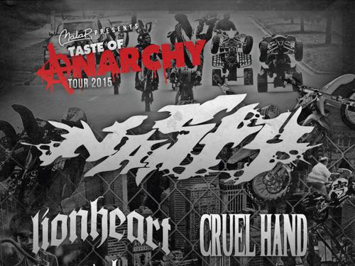 TASTE OF ANARCHY TOUR 2015 - info