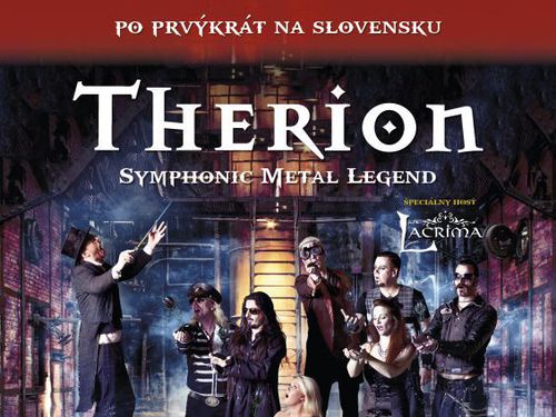 Na Slovensko prichádza po prvýkrát jedna z najvýraznejších svetových symphonic metalových kapiel - švédska metalová legenda THERION - info