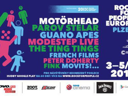 Rock for People Europe ovládne Plzeň - info