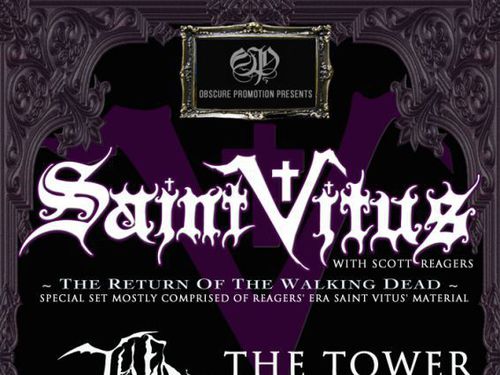 SAINT VITUS, THE TOWER &#8211; info