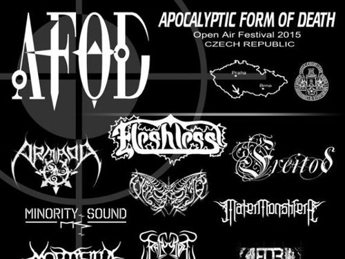 APOCALYPTIC FORM OF DEATH – open air festival 2015 - info