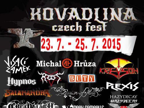 Kovadlina Czech Fest míchá rock, punk i metal - info