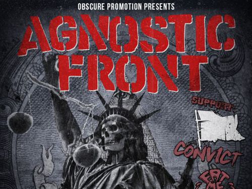AGNOSTIC FRONT (usa), CONVICT (bel), EAT ME FRESH (cze) - info