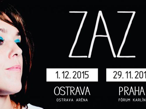 Zaz míří do Prahy a Ostravy - info