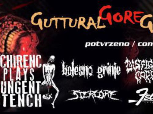 GUTTURAL GORE GRIND MAFIA #8 odtajňuje první polovinu kapel! - info