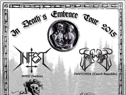 INFEST (ser) + PANYCHIDA: In Death\'s Embrace Tour 2015 - info