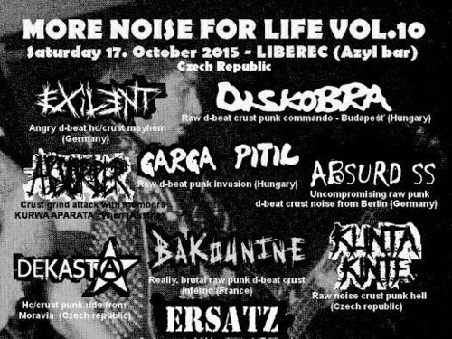 MORE NOISE FOR LIFE VOL. 10 &#8211; info
