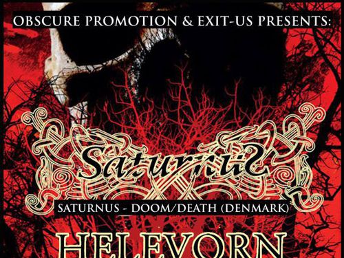 SATURNUS + HELEVORN + ET MORIEMUR - info