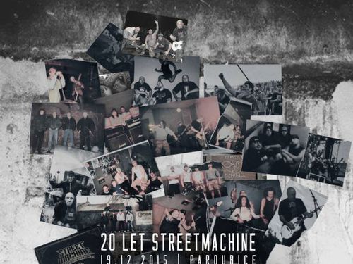 Výroční večer k dvaceti letům kapely STREETMACHINE v Pardubicích - info