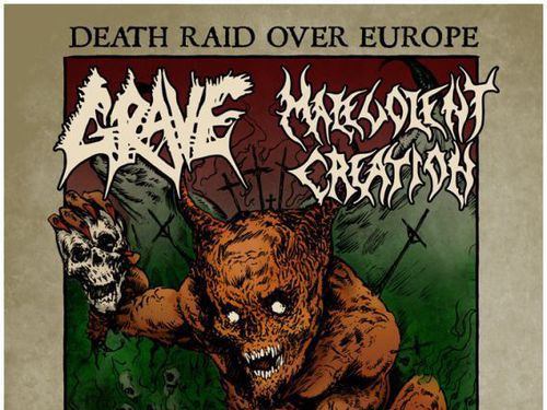 GRAVE, MALEVOLENT CREATION, DYSANGELIUM 