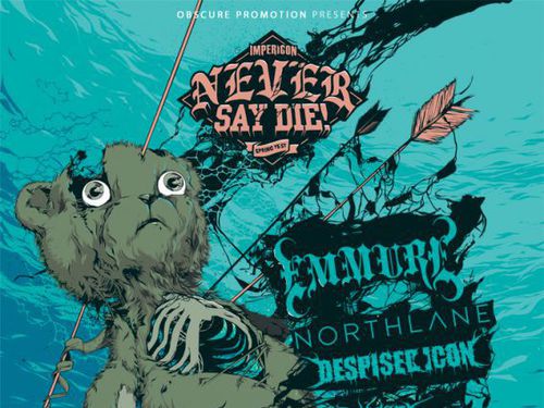 Jarní edice Never Say Die! navštíví Prahu v čele s EMMURE, NORTHLANE a DESPISED ICON – info